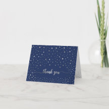 Carte de remerciement Twinkle Star