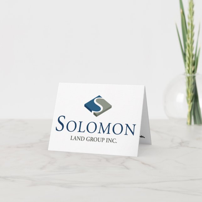 Carte de remerciements (Devant)