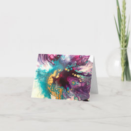 Carte de remerciements.