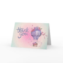 Carte de remerciements