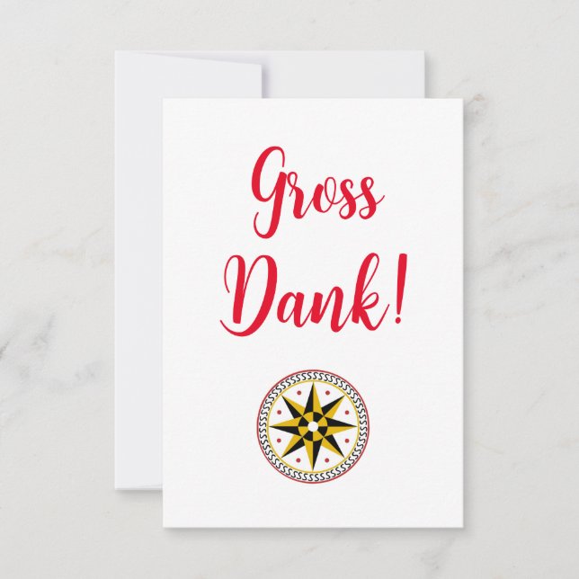 Carte de remerciements (Devant)