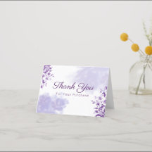 Carte de remerciements