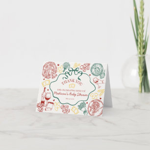 CARTE DE REMERCIEMENTS