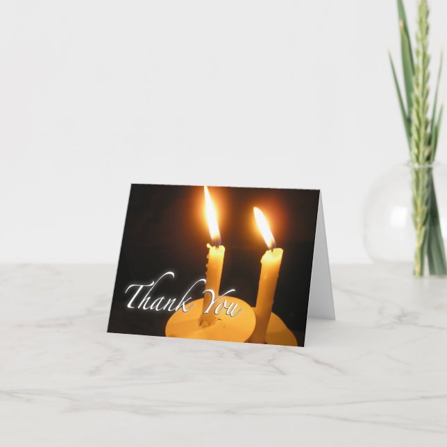 Carte de remerciements (Devant)