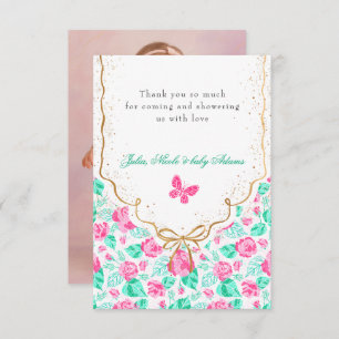 CARTE DE REMERCIEMENTS 