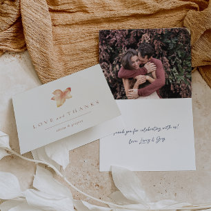 CARTE DE REMERCIEMENTS