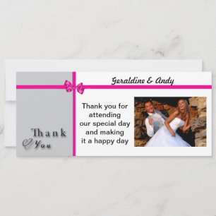 Carte de remerciements