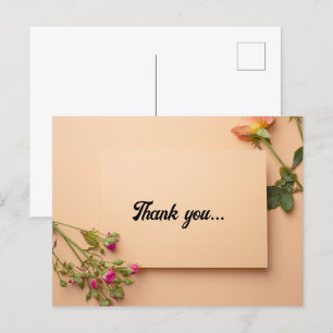 Carte de remerciements