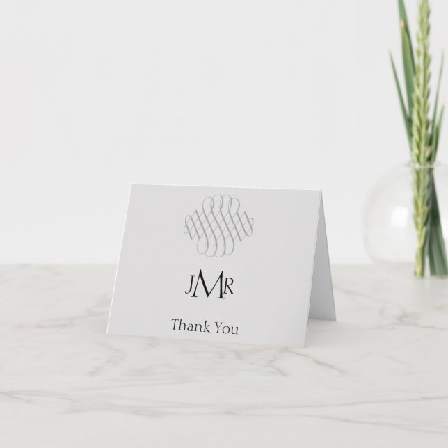 Carte De Remerciements 25e anniversaire des Silver Scroll Remerciements (Devant)