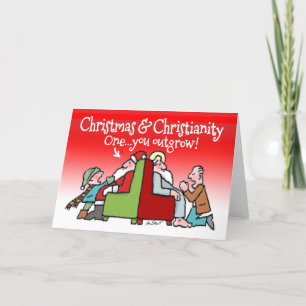 Carte De Remerciements 2 SANTAS : Un que nous dépassons ! -