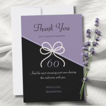 60th Birthday Lavender Black Simply Stunning