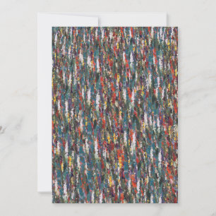 Carte De Remerciements Abstrait du bouquet d’Odilon Redon