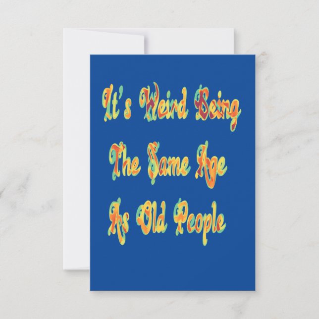 Carte De Remerciements Admettre Que La Vie Serait Ennuyante Sans Moi Vint (Devant)