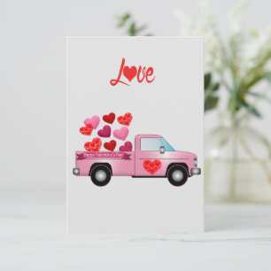 Carte De Remerciements Adolescent Heureuse Sainte-Valentin