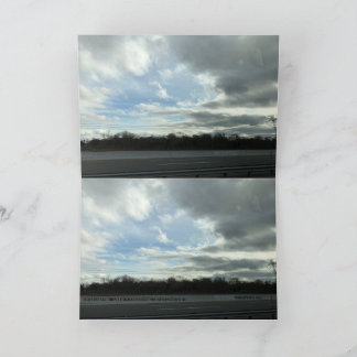 CARTE DE REMERCIEMENTS AFFIRMATION