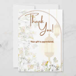 Carte de remerciements agricole