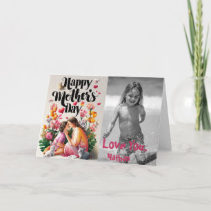 Carte De Remerciements *~* Aimer Whimsical Mère's Day Photo AP72 Mom