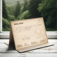 Airbus A320 - Plan de dessin du plan directeur de