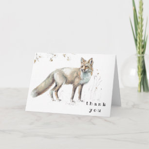 Carte De Remerciements Ajouter votre texte   A Woodland Walk XI