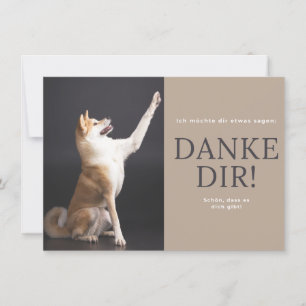 Carte De Remerciements Akita Inu