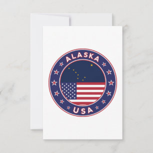 Carte De Remerciements Alaska