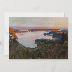 Carte De Remerciements Albert Edelfelt - Vue sur Haikko
