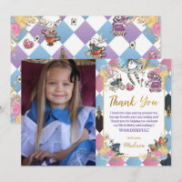 Alice au pays des merveilles Photo d'anniversaire
