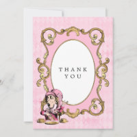 Alice rose et or dans le Baby shower Wonderland
