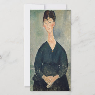 Carte De Remerciements Amedeo Modigliani - Chanteur de café