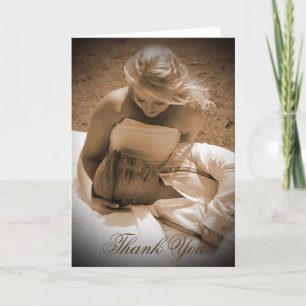 Carte De Remerciements Amour et Remerciements Jour le Plus Cher Mariage R