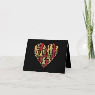 Carte De Remerciements Amoureux des échecs J'Aime Vraiment Jouer Aux Éc