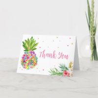 Ananas floral tropical