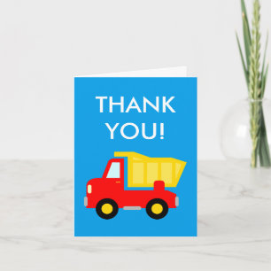 Carte de remerciements Anniversaire de enfant avec