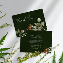 Aquarelle accords floraux Mariage vert