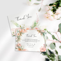 Aquarelle Blush Floral Mariage