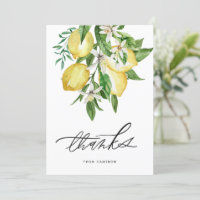 Aquarelle Citrons et fleurs Fête d'anniversaire