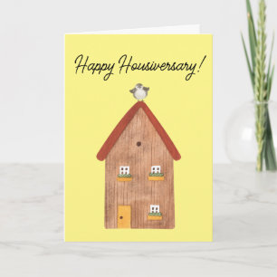Carte De Remerciements Aquarelle Happy Housiversary Real Estate Client