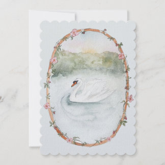 Carte De Remerciements Aquarelle molle