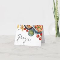 Aquarelle Nourriture Italienne C'est de l'amour ! 