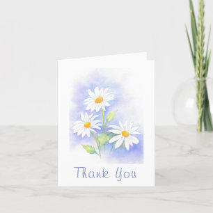 Carte De Remerciements Aquarelle 'Trois Poissons'