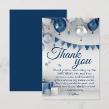 Argent bleu 21e anniversaire