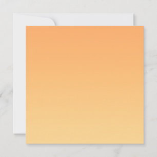 Carte De Remerciements Arrière - plan orange et jaune