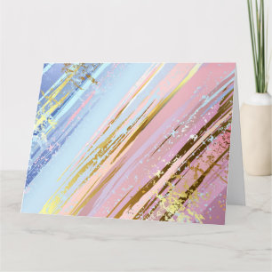 Carte De Remerciements Arrière - plan rose texturé