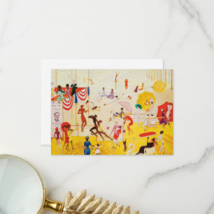 Carte De Remerciements Asbury Park Sud par Florine Stettheimer