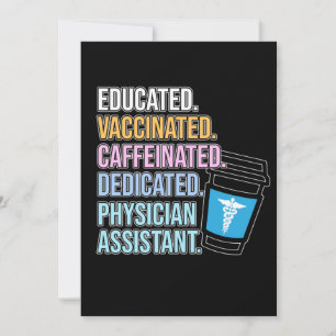 Carte De Remerciements Assistant Médical Dédié Étudiants en Médecine PA