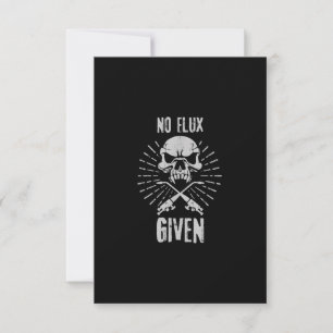 Carte De Remerciements Aucun Flux Donné Soudage Drôle   Meilleur Cadeau S