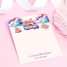 Carte De Remerciements Autocollant d'anniversaire pour enfant Sweet Budge