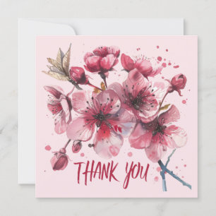 Carte de remerciements avec gratitude profonde.