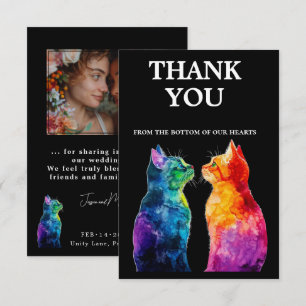Carte De Remerciements Avec photo 🌈 Parfaitement Vôtre : Parfaitement