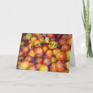 Carte De Remerciements Ayez une pêche à la pêche à l'automne